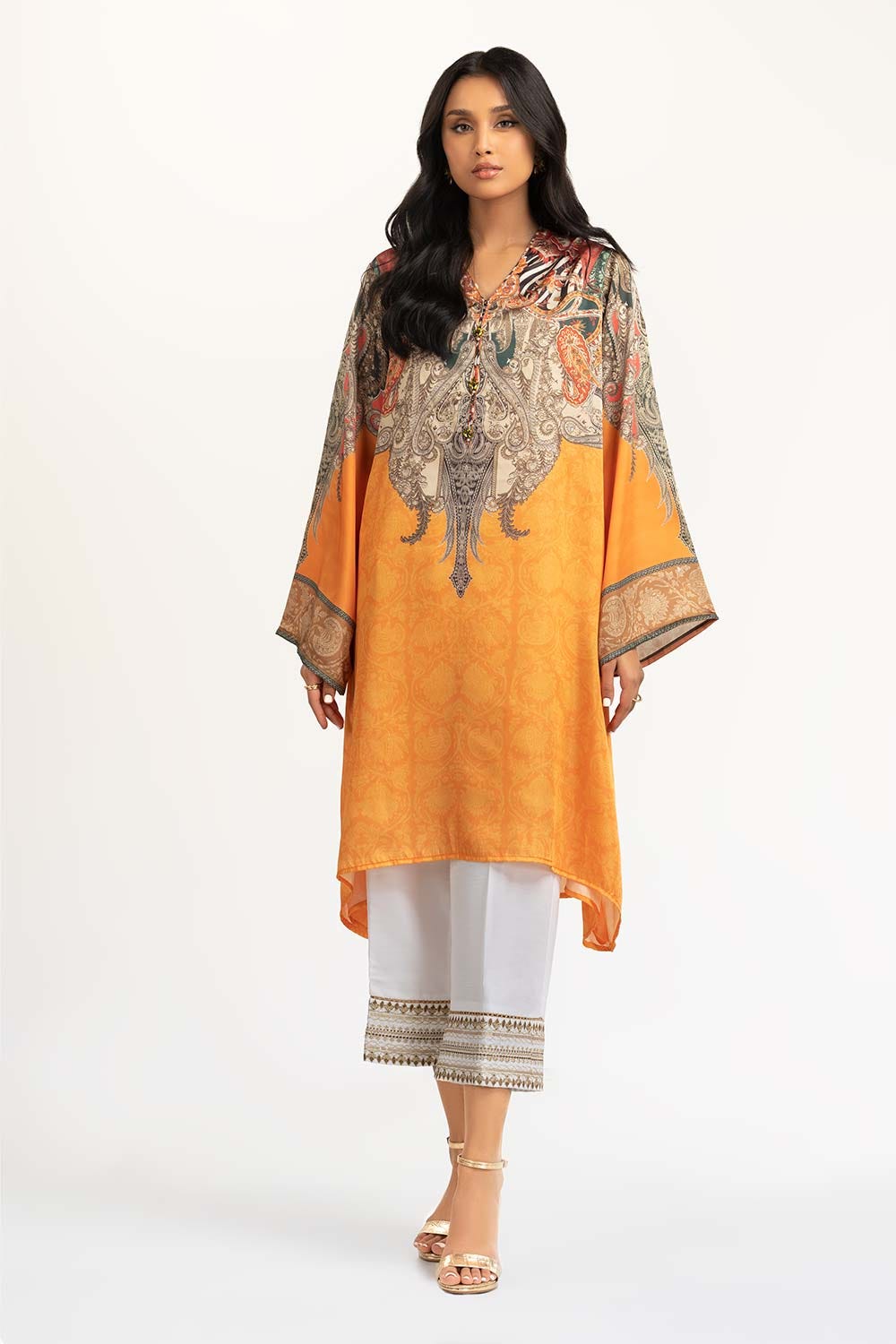 Shamoz Silk Embellished Shirt