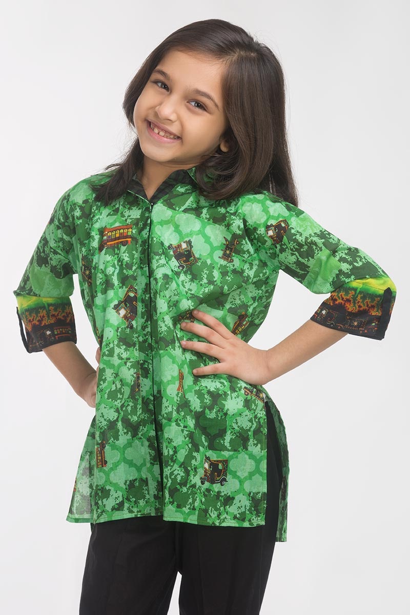 Lawn Shirt GLS-19-241 DP KIDSs