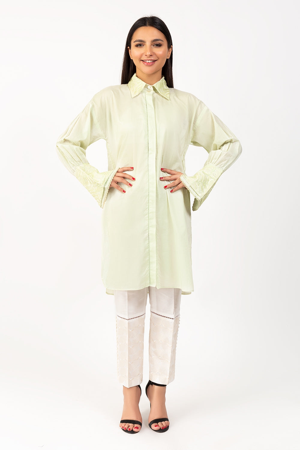 Embroidered Lawn Shirt