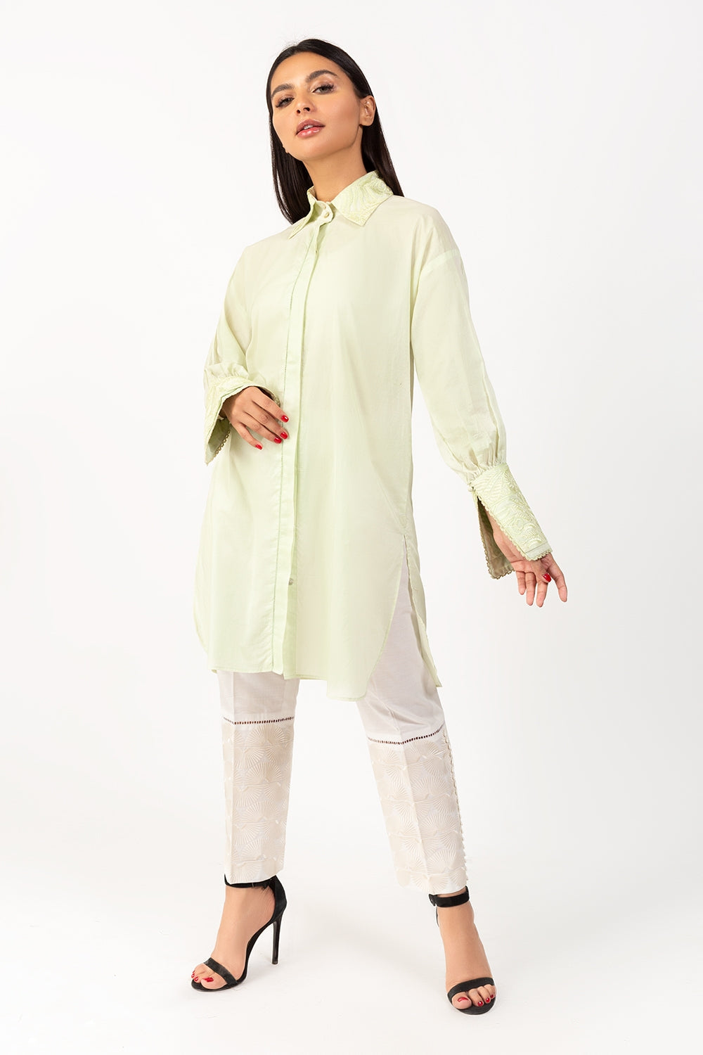 Embroidered Lawn Shirt