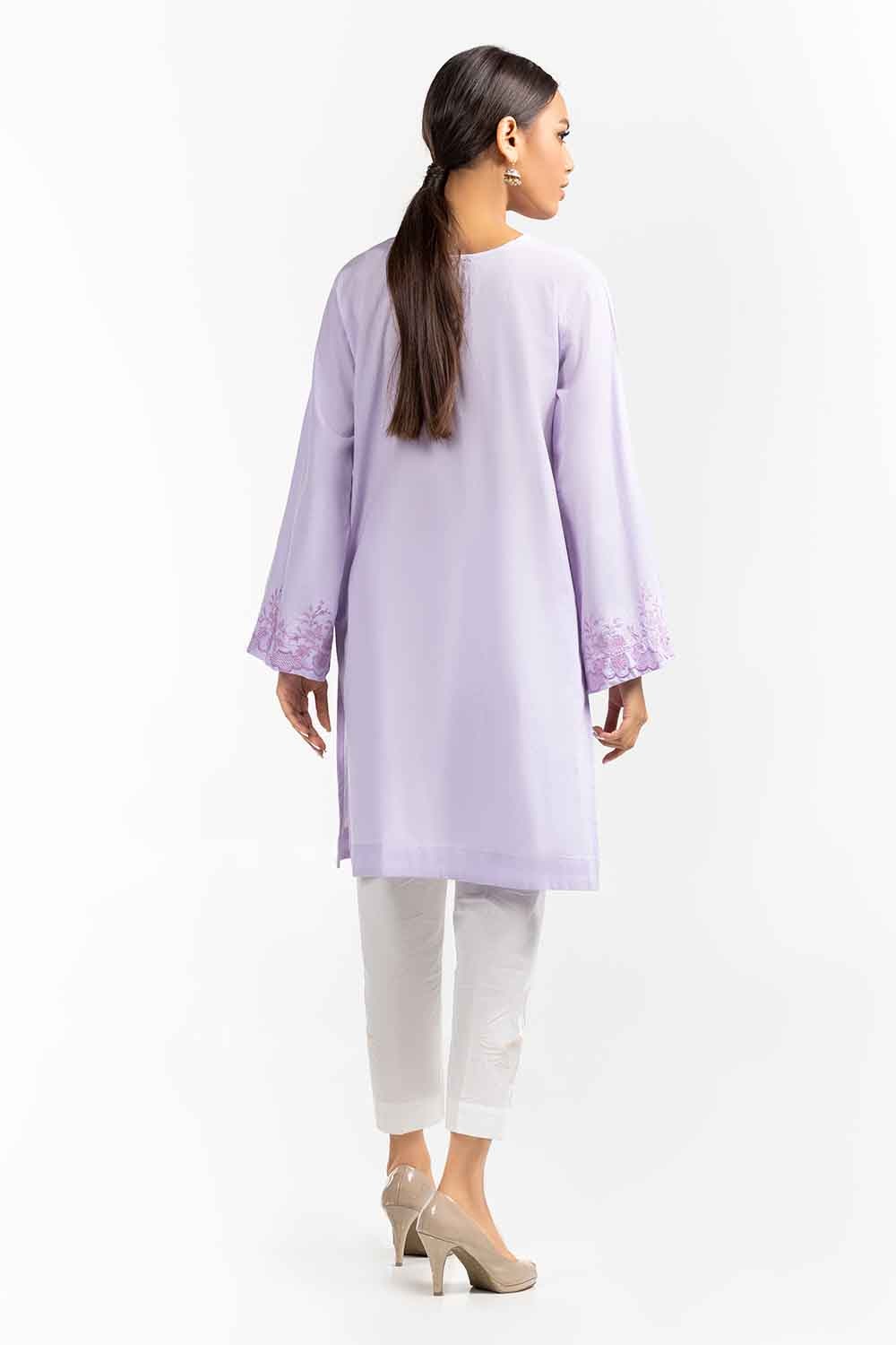 Embroidered Cambric Shirt