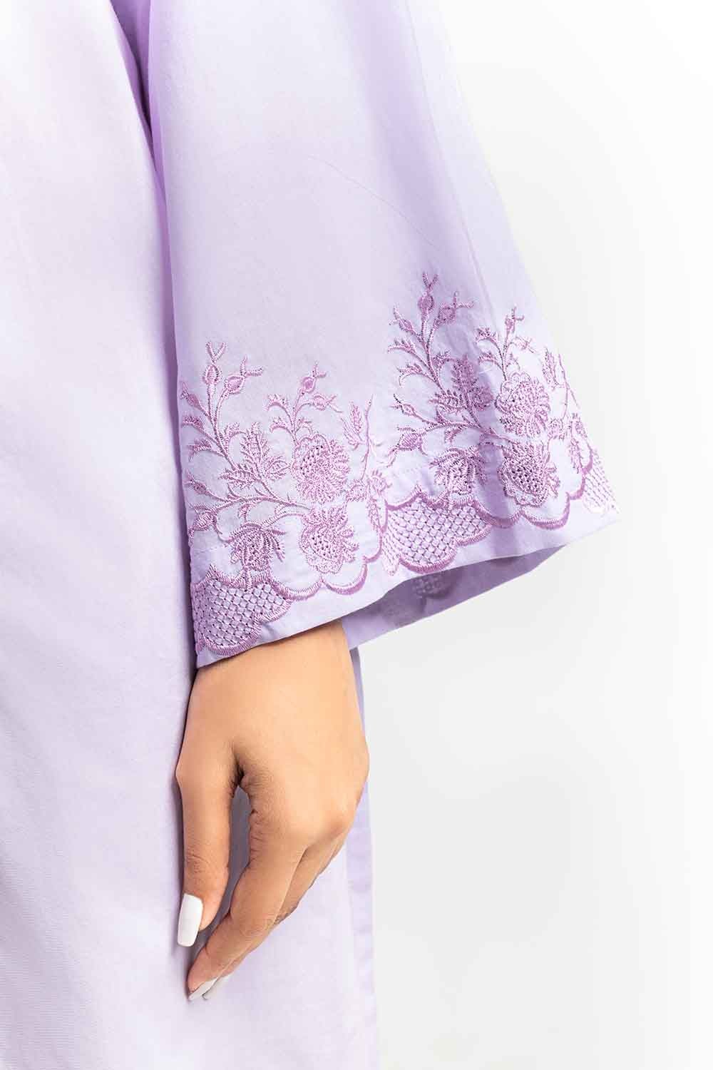 Embroidered Cambric Shirt