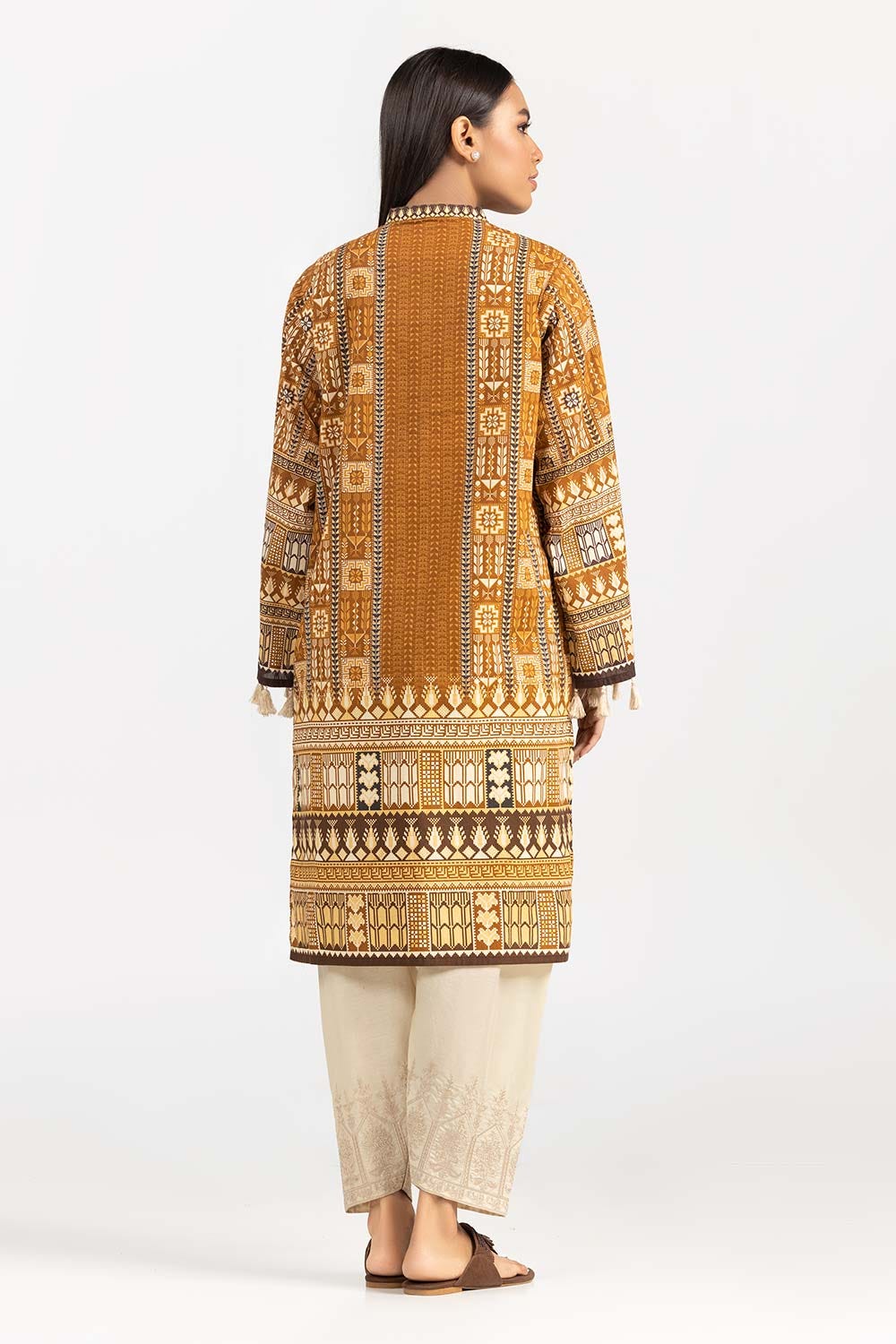 Digital Printed Cambric Shirt Gls-22-02 Dp