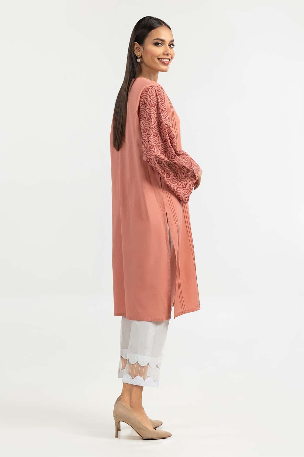 Screen Printed Light Cotton Shirt