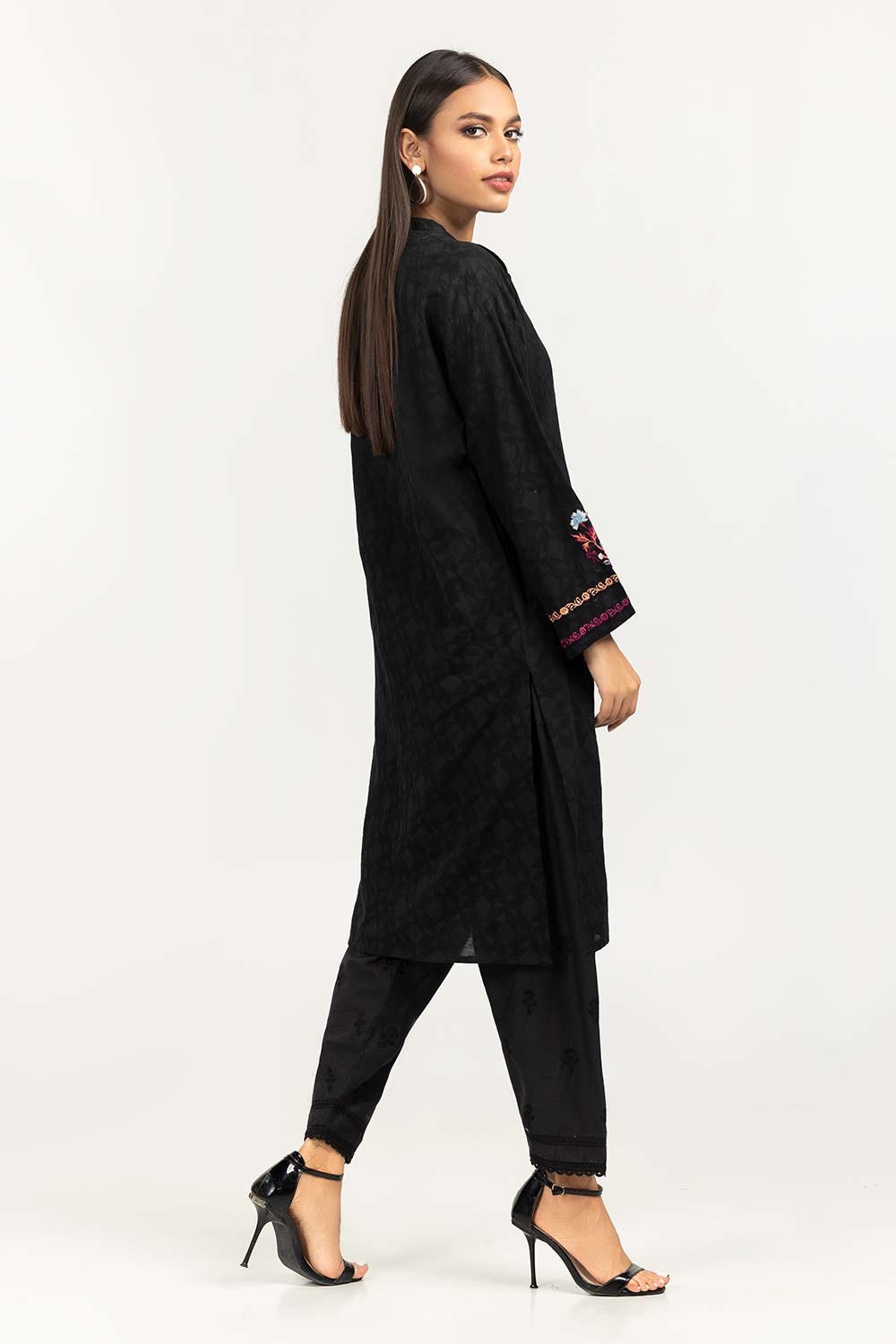 Embroidered Jacquard Shirt