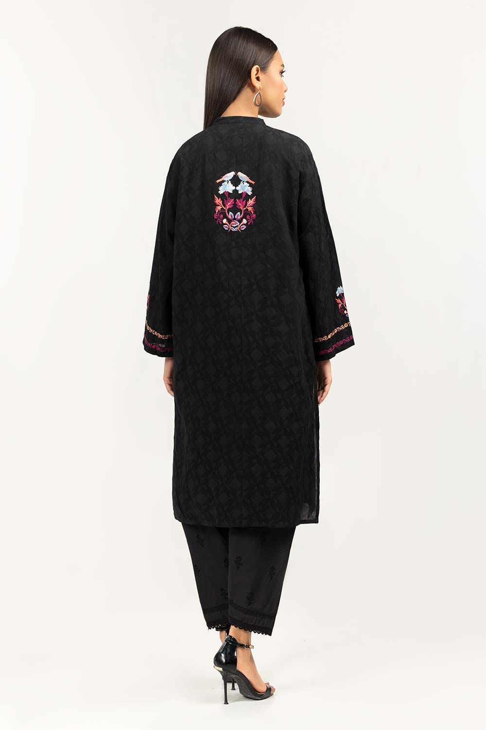 Embroidered Jacquard Shirt