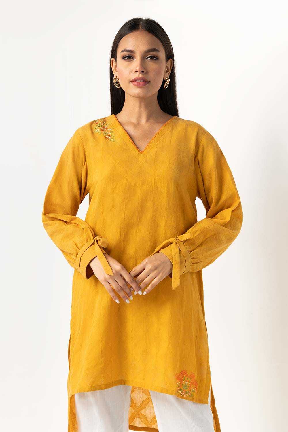 Embroidered Jacquard Shirt