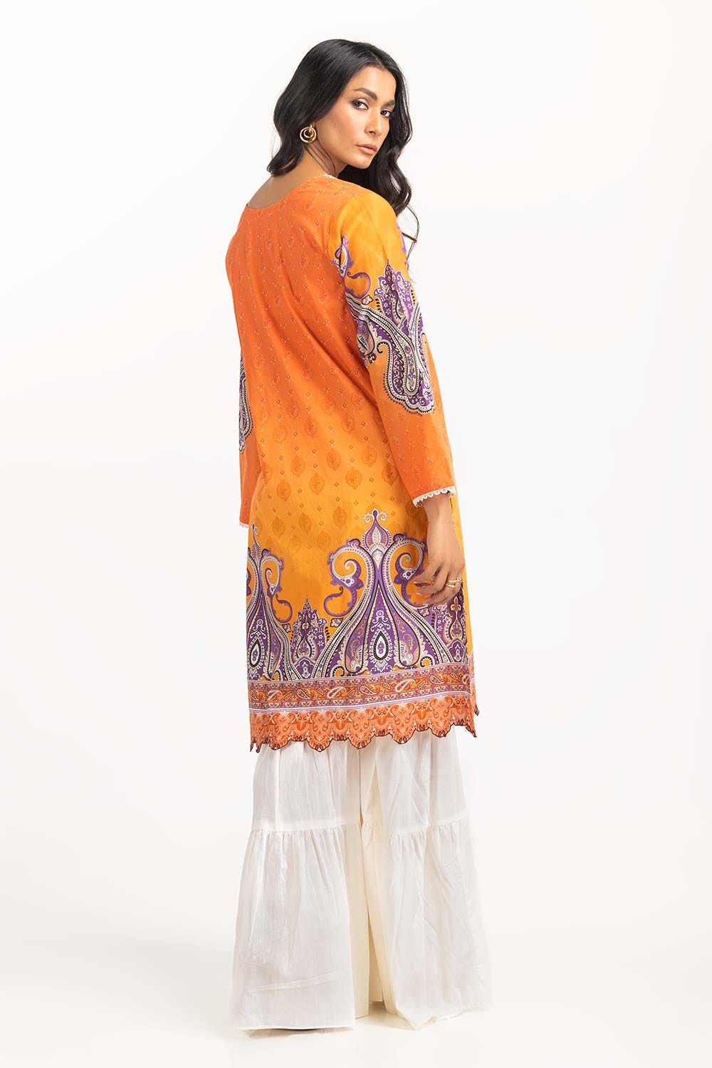 Digital Printed Cambric Shirt