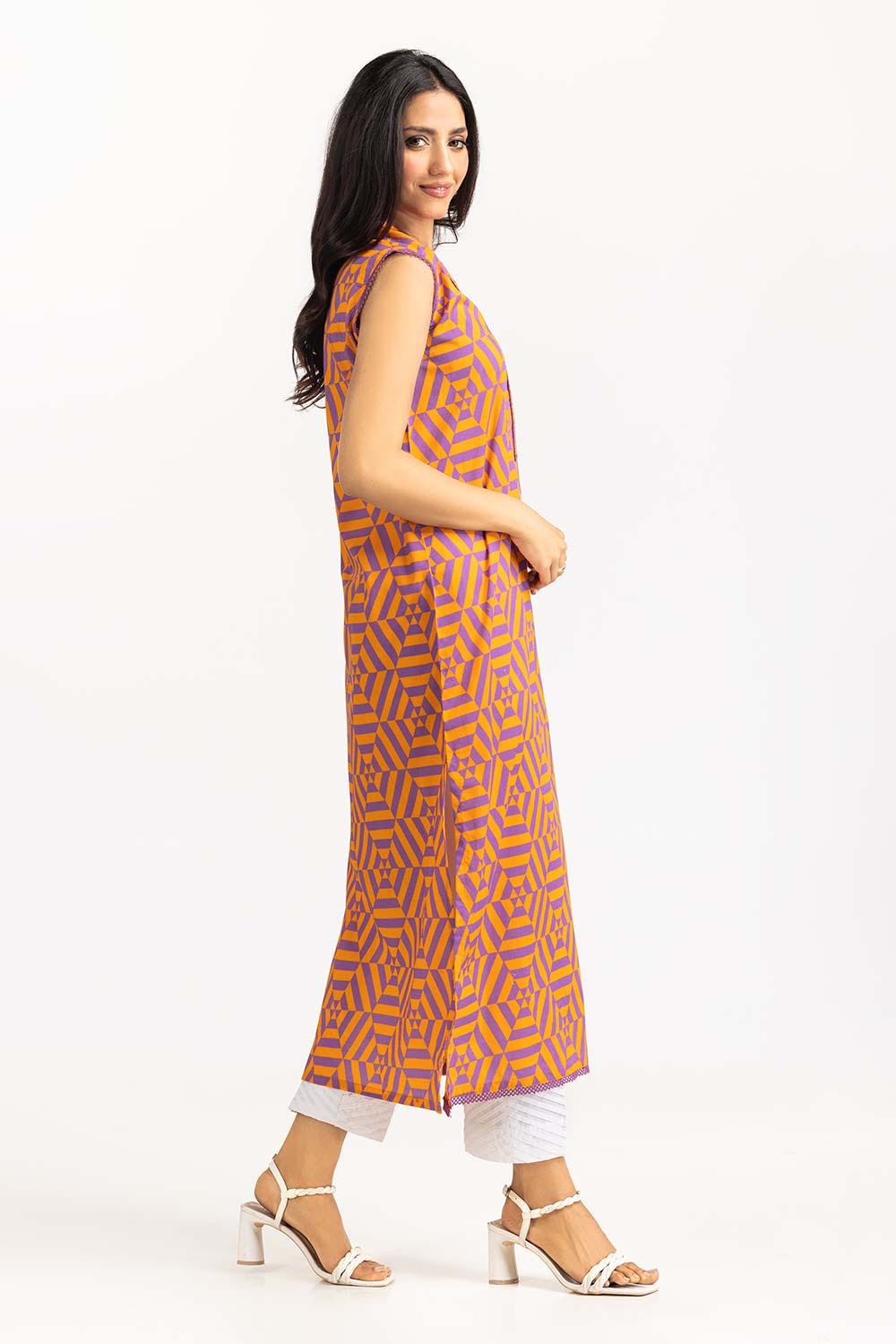 Printed Cambric Shirt