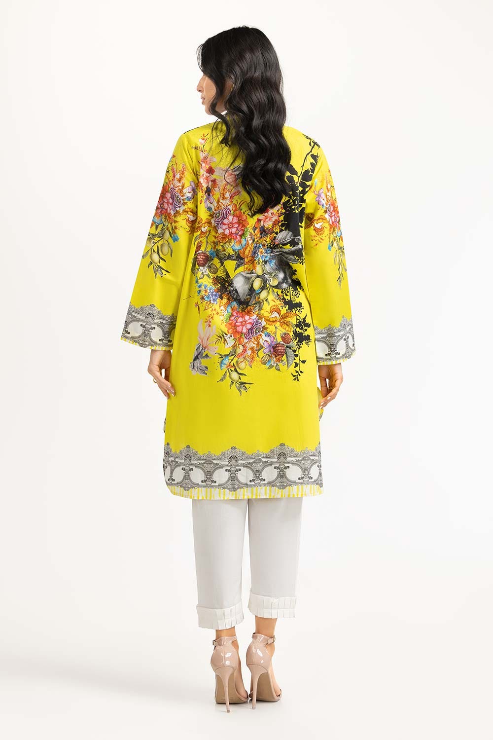 Digital Printed Cambric Shirt