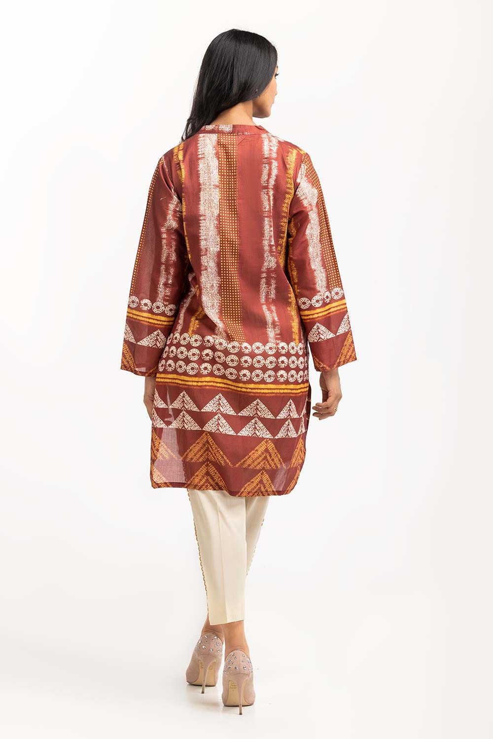 Digital Printed Cambric Shirt