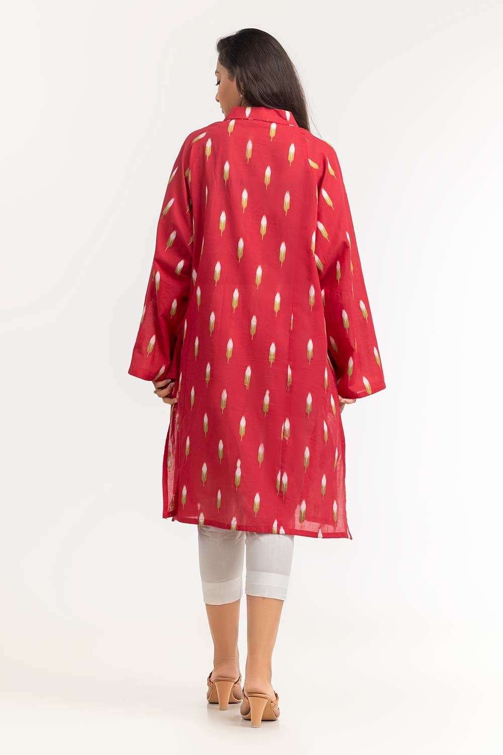 Cambric Embroidered Co-Ord Set