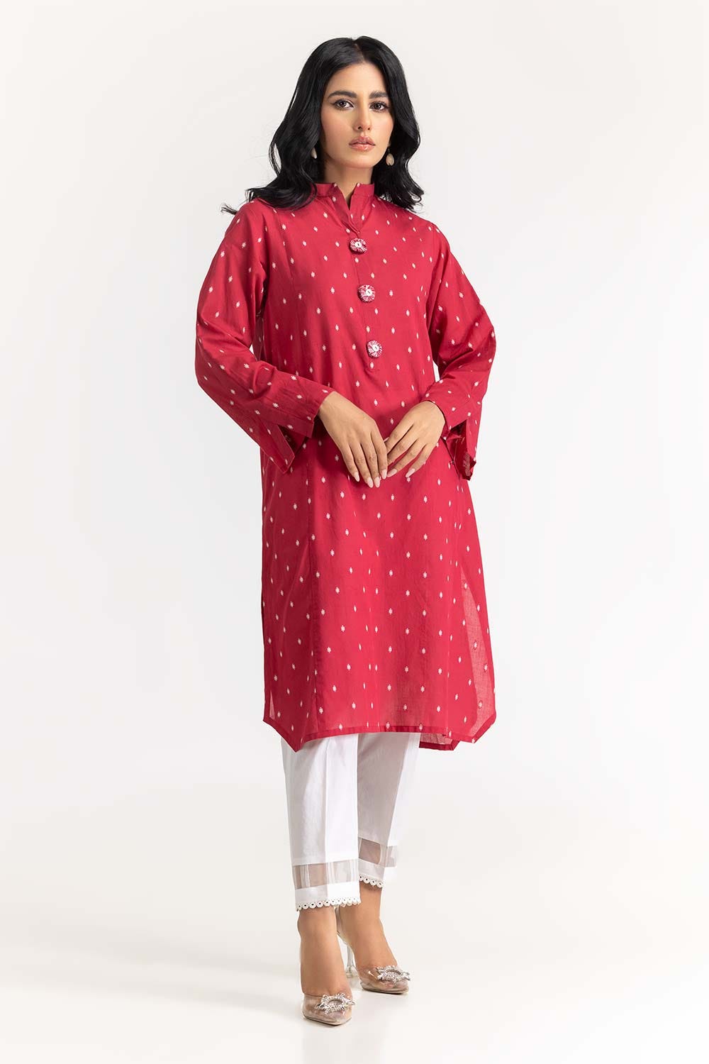 Dyed Jacquard Shirt