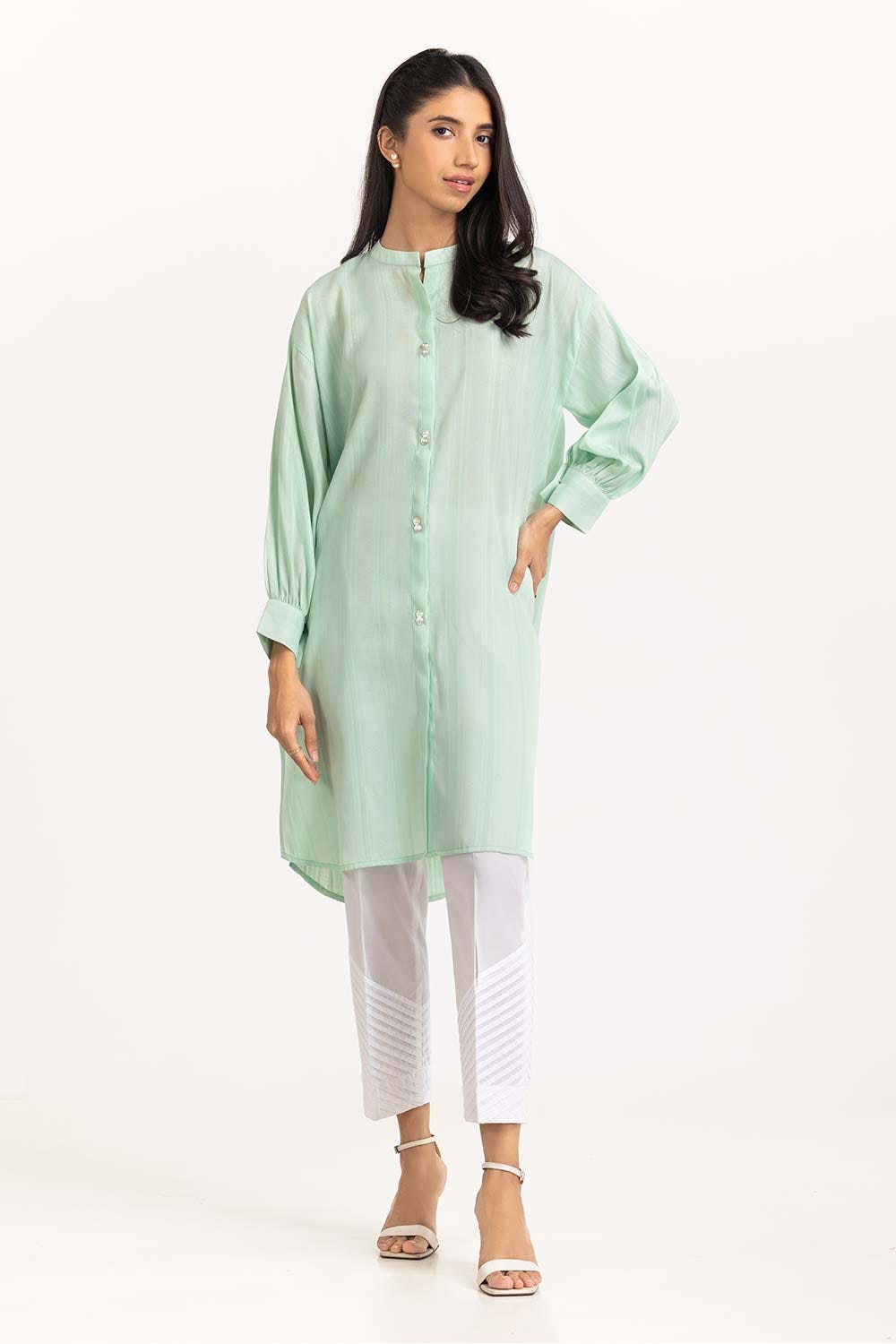 Dyed Jacquard Shirt