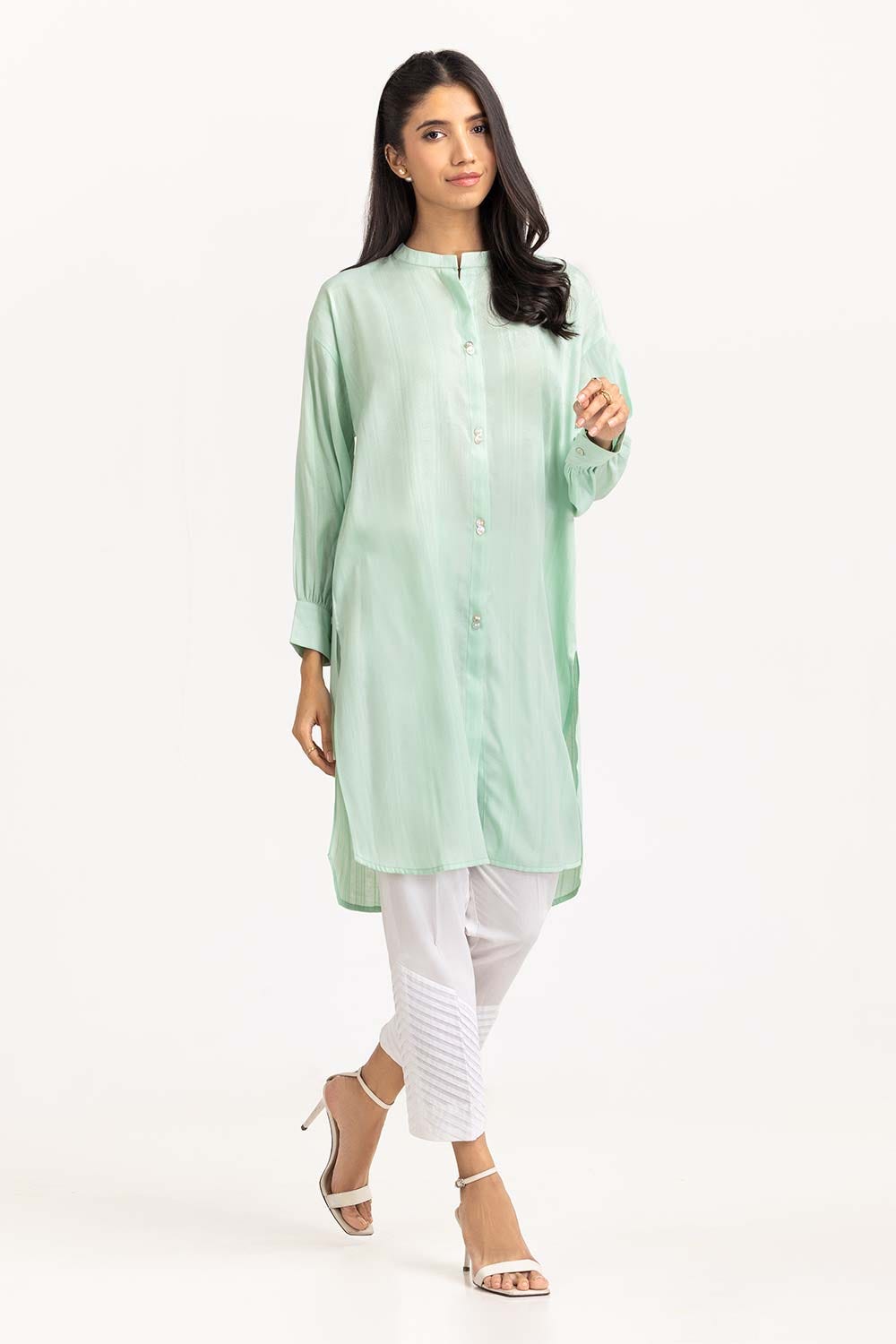 Dyed Jacquard Shirt