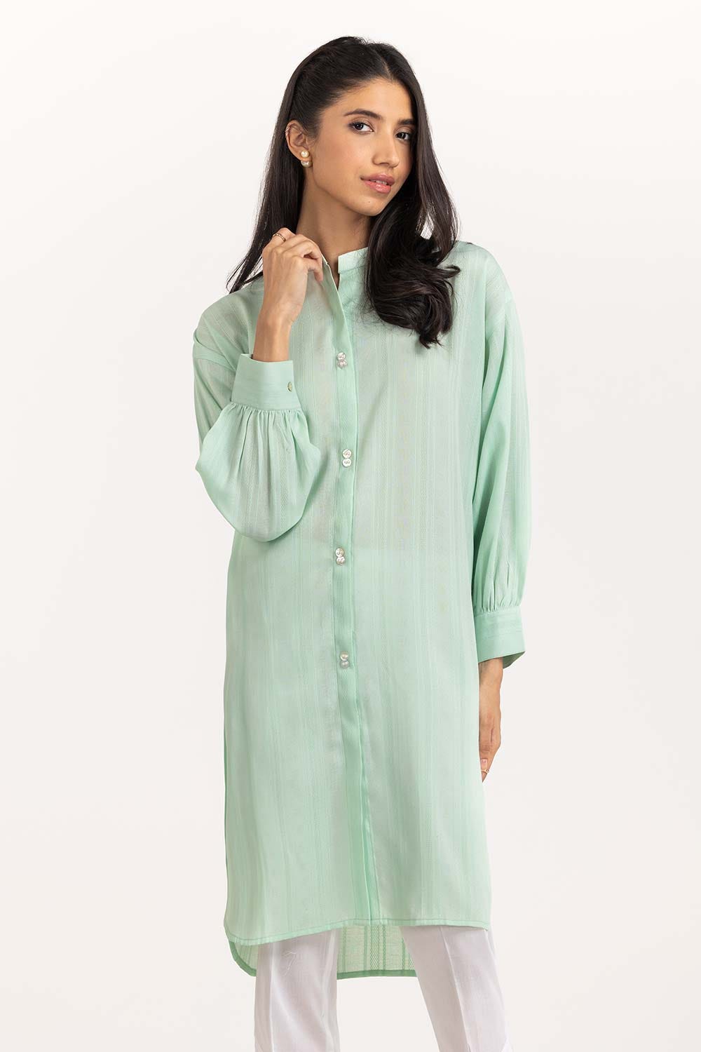 Dyed Jacquard Shirt