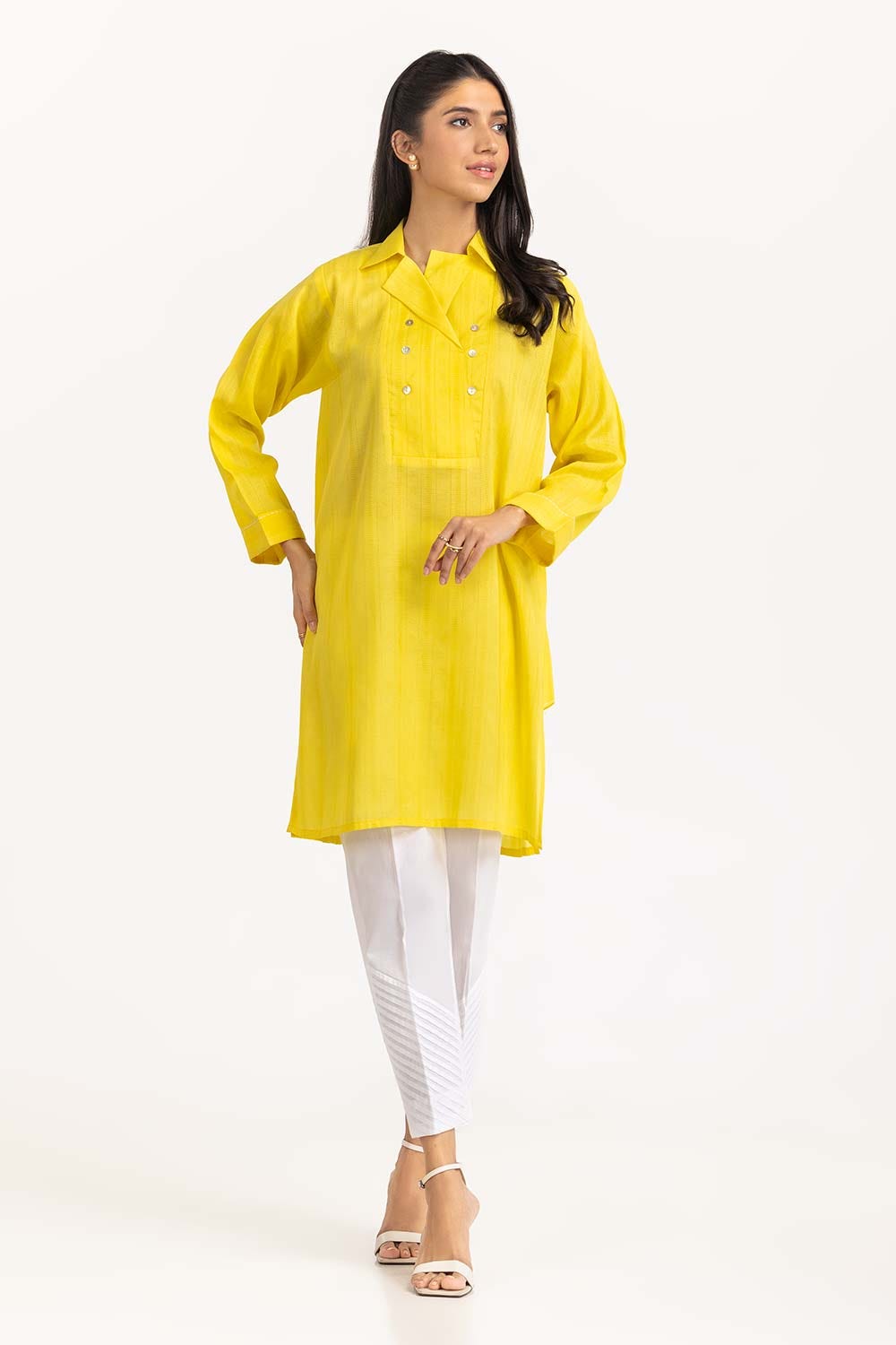 Dyed Jacquard Shirt