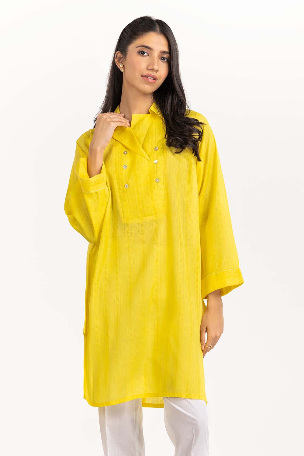 Dyed Jacquard Shirt