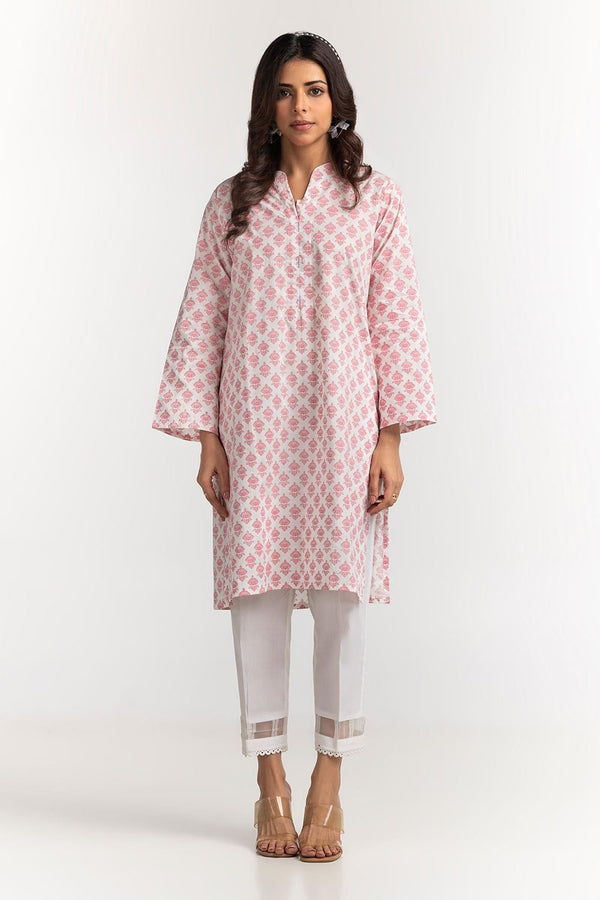 Cambric Block Printed Shirt