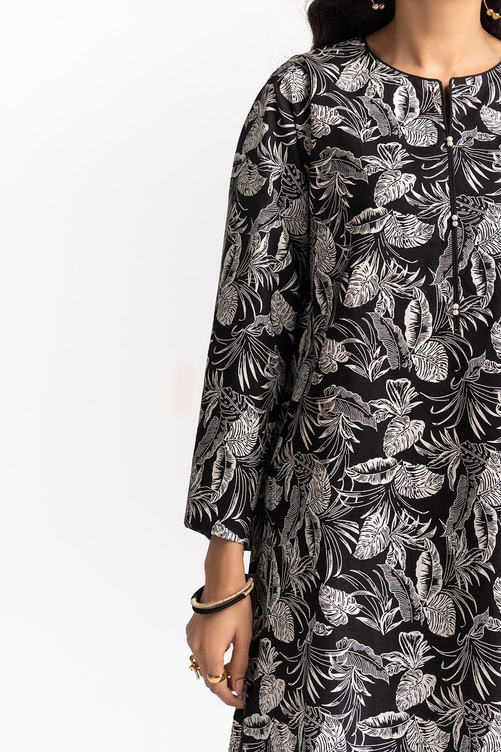 Cambric Block Printed Shirt