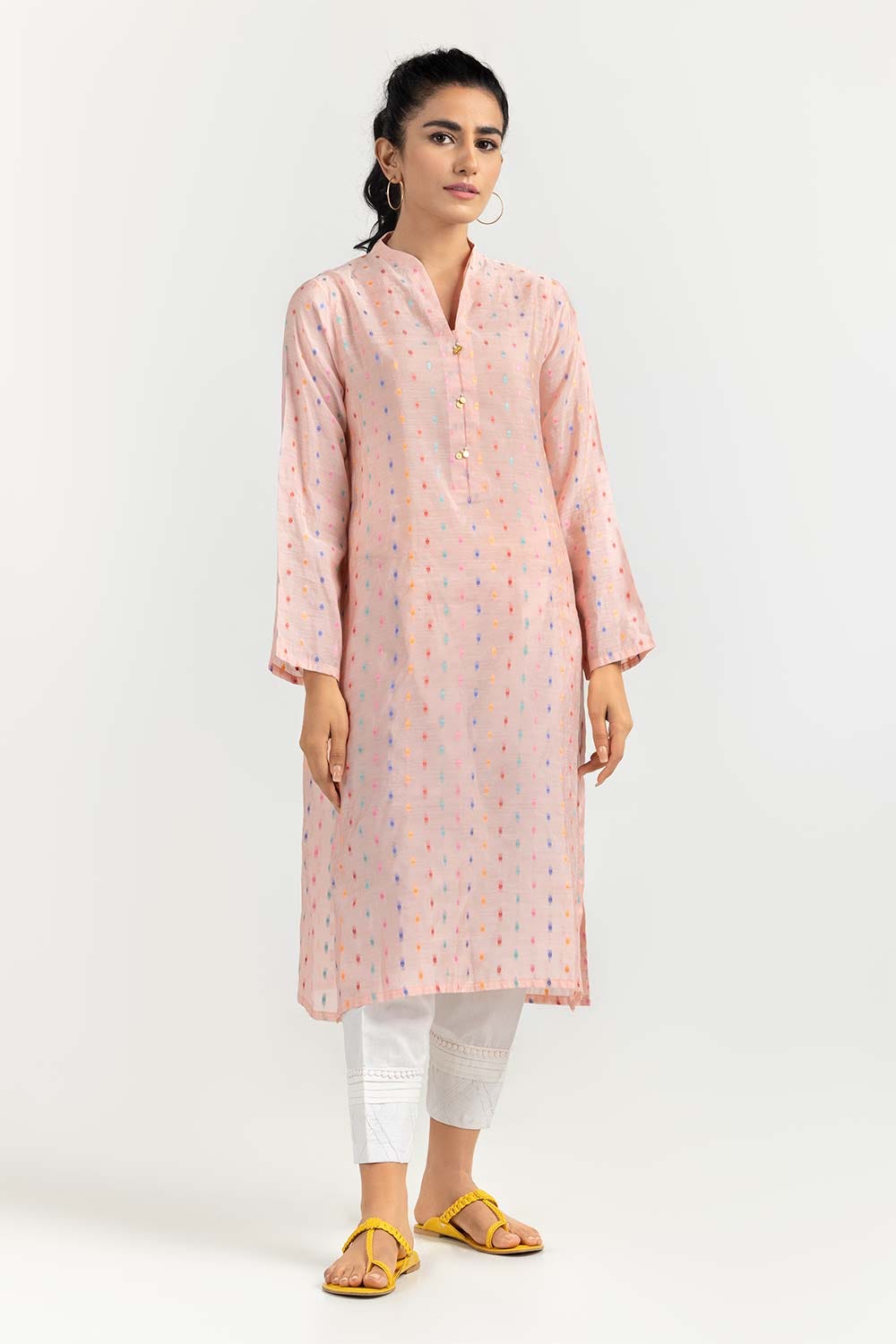 Paper Cotton Jacquard Shirt