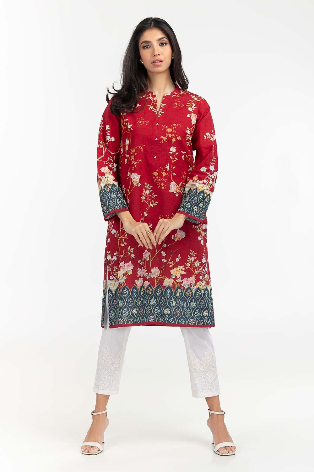 Digital Printed Khaddar Shirt