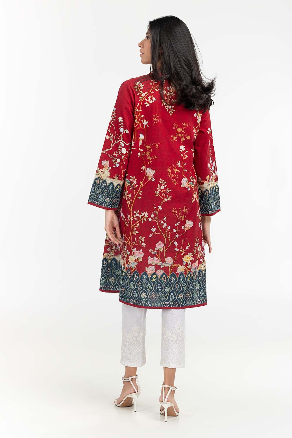 Digital Printed Khaddar Shirt