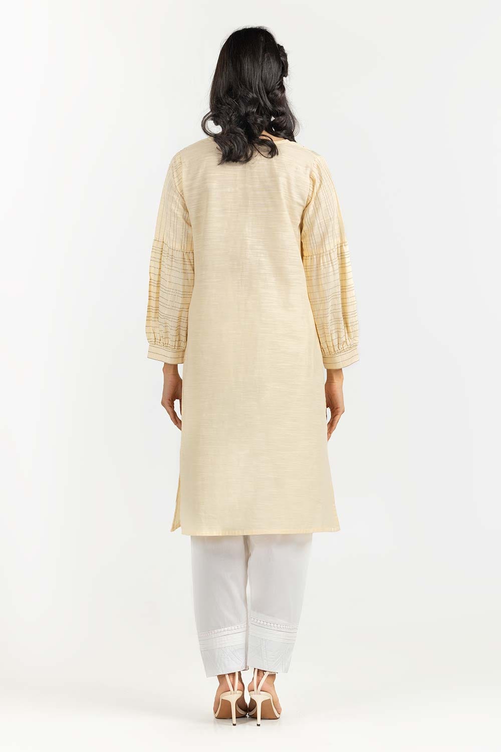 Screen Printed Khaddar Shirt
