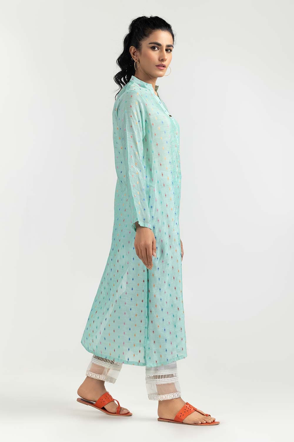 Paper Cotton Jacquard Shirt