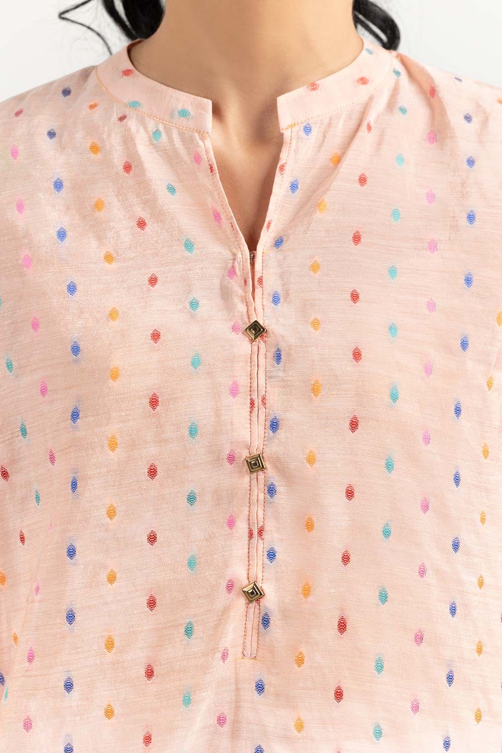 Paper Cotton Jacquard Shirt