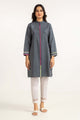 Dyed Cotton Yarn Dyed Embroidered Shirt