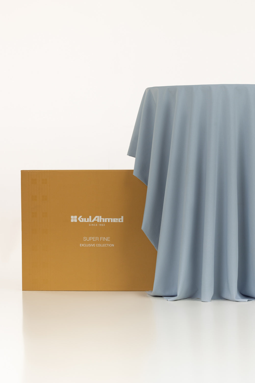 Goldmine Unstitched Fabric Blended With Gift Box