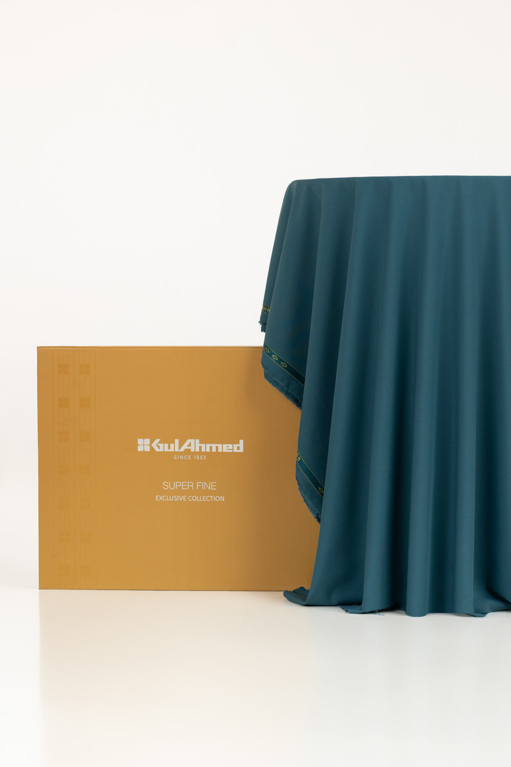 Goldmine Unstitched Fabric Blended With Gift Box