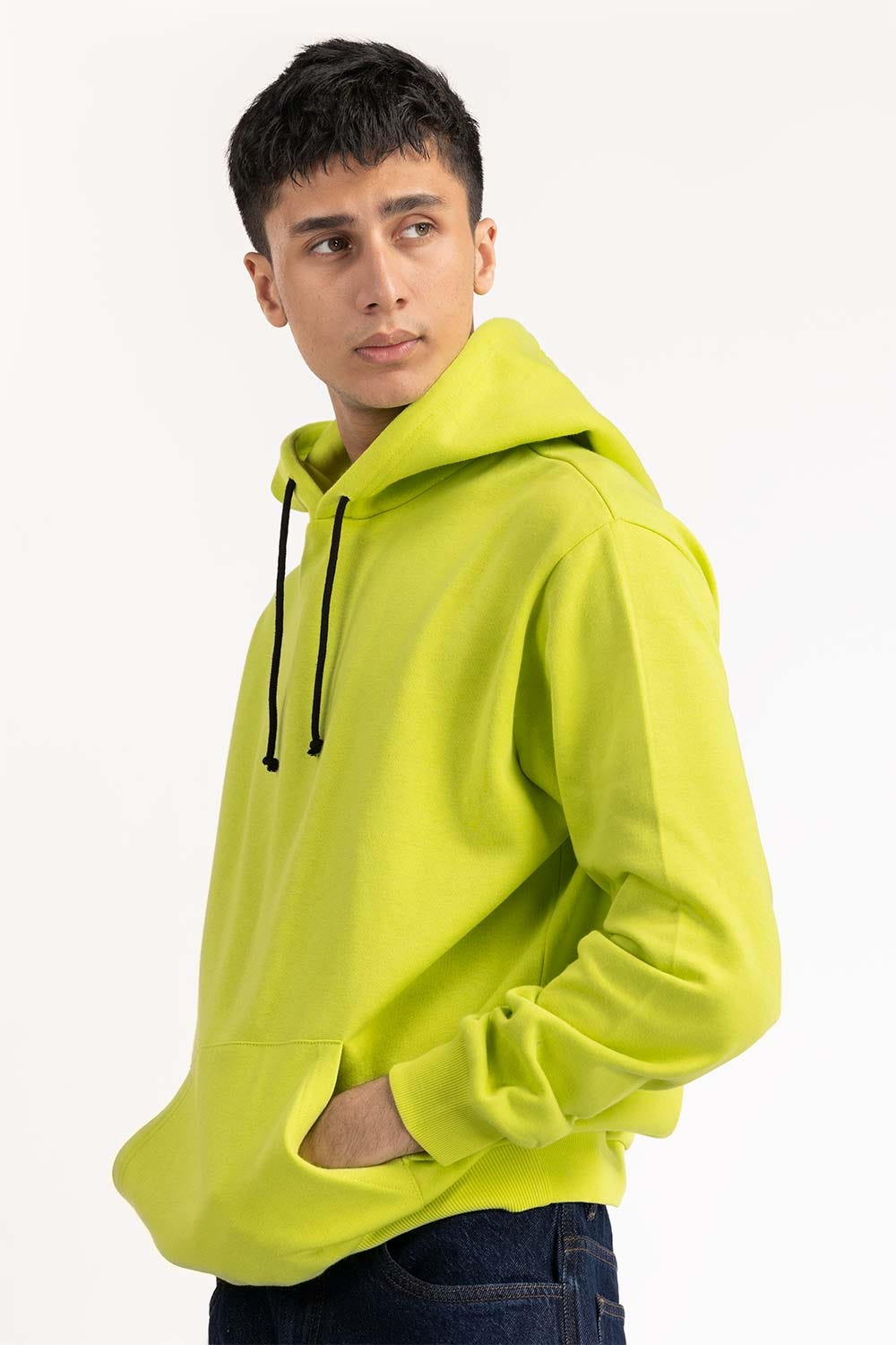 Green Basic Hoodie