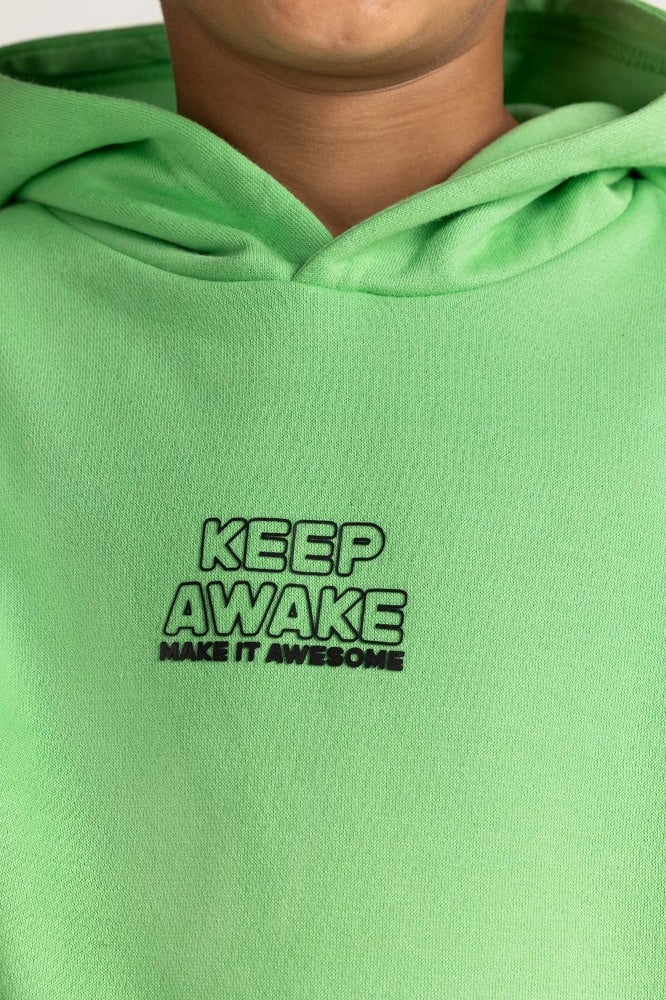 Green Basic Sweatshirt