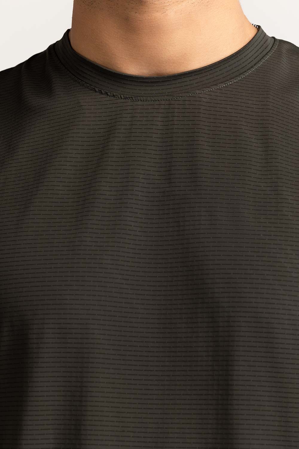 Green Textured Tee