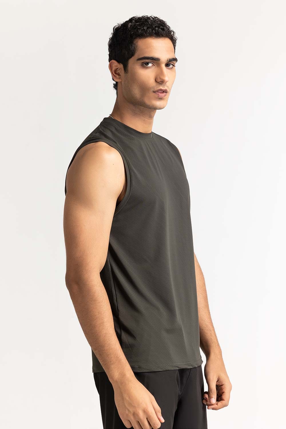 Green Textured Tee