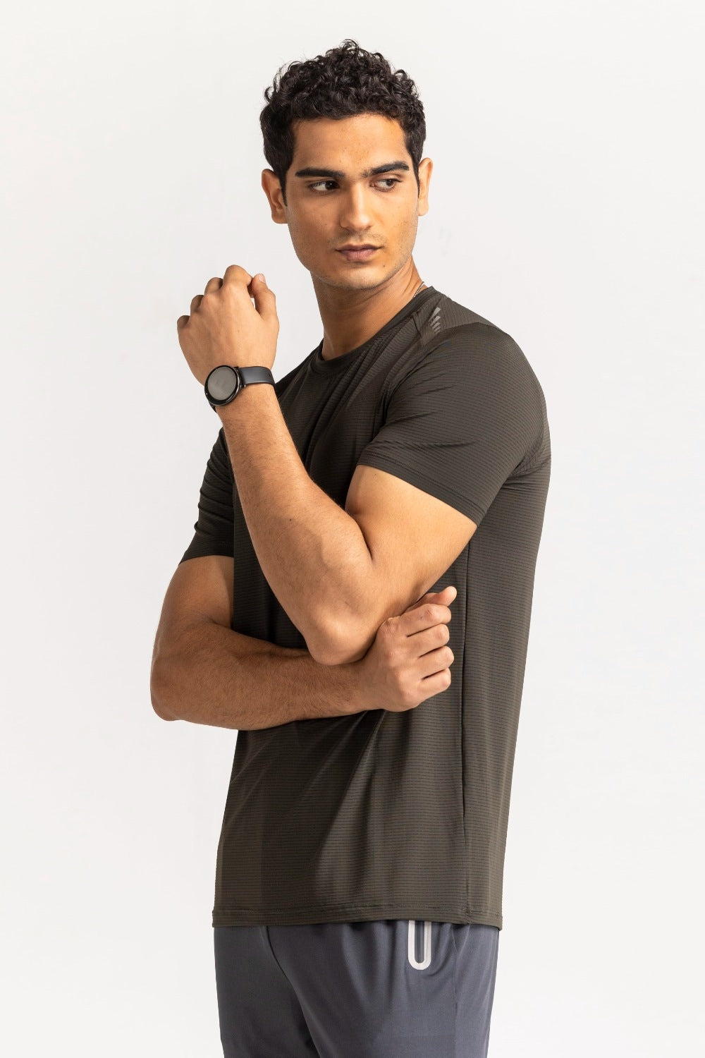 Green Textured Tee