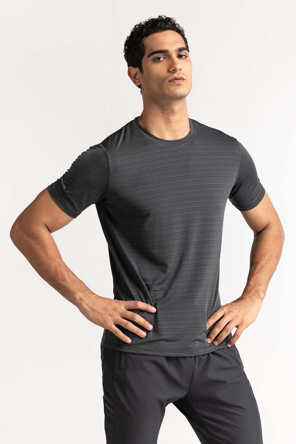 Green Textured Tee