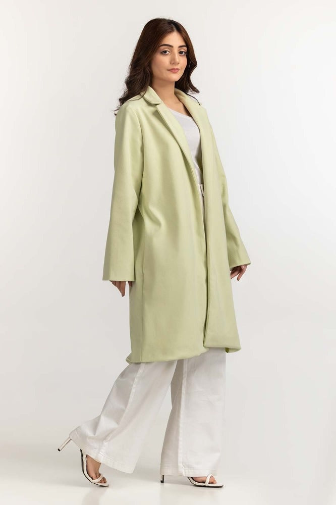 Green Basic Jacket