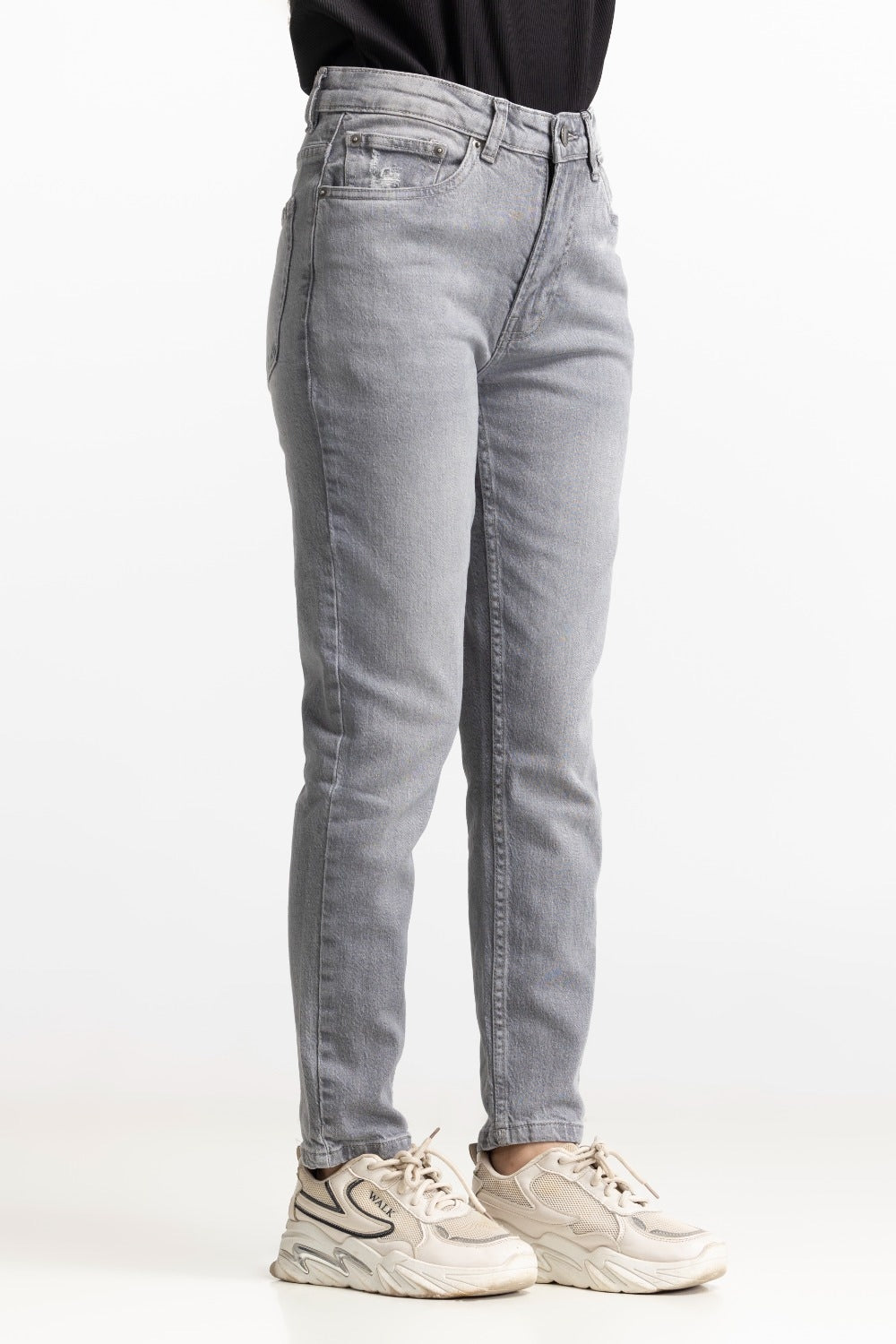 Grey Basic Jeans
