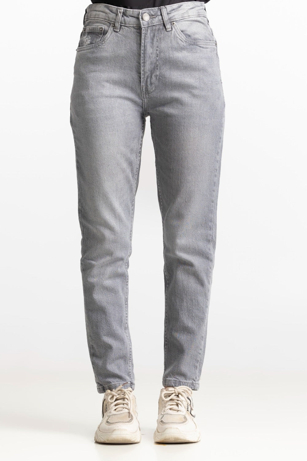 Grey Basic Jeans