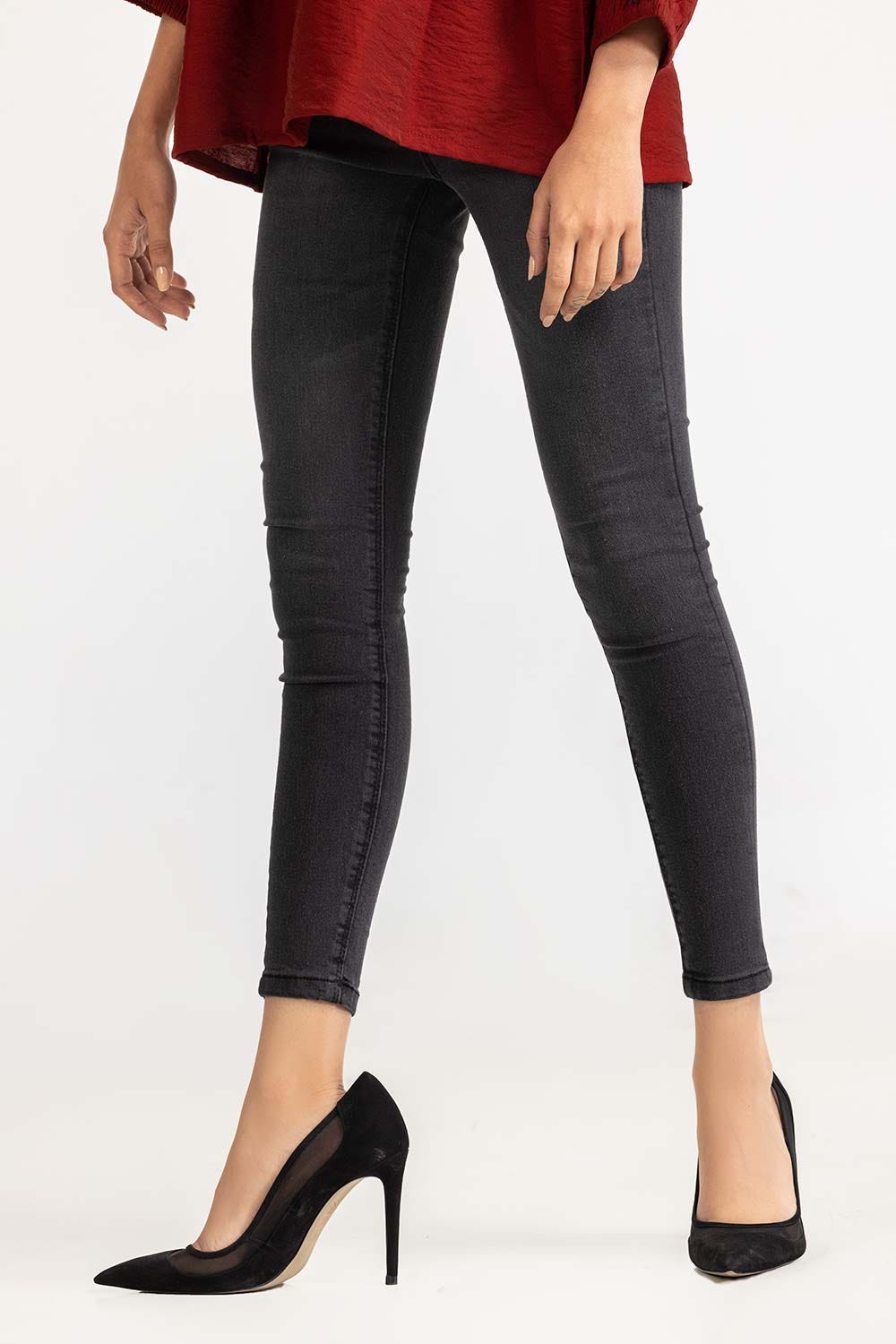 Grey Denim Jeans