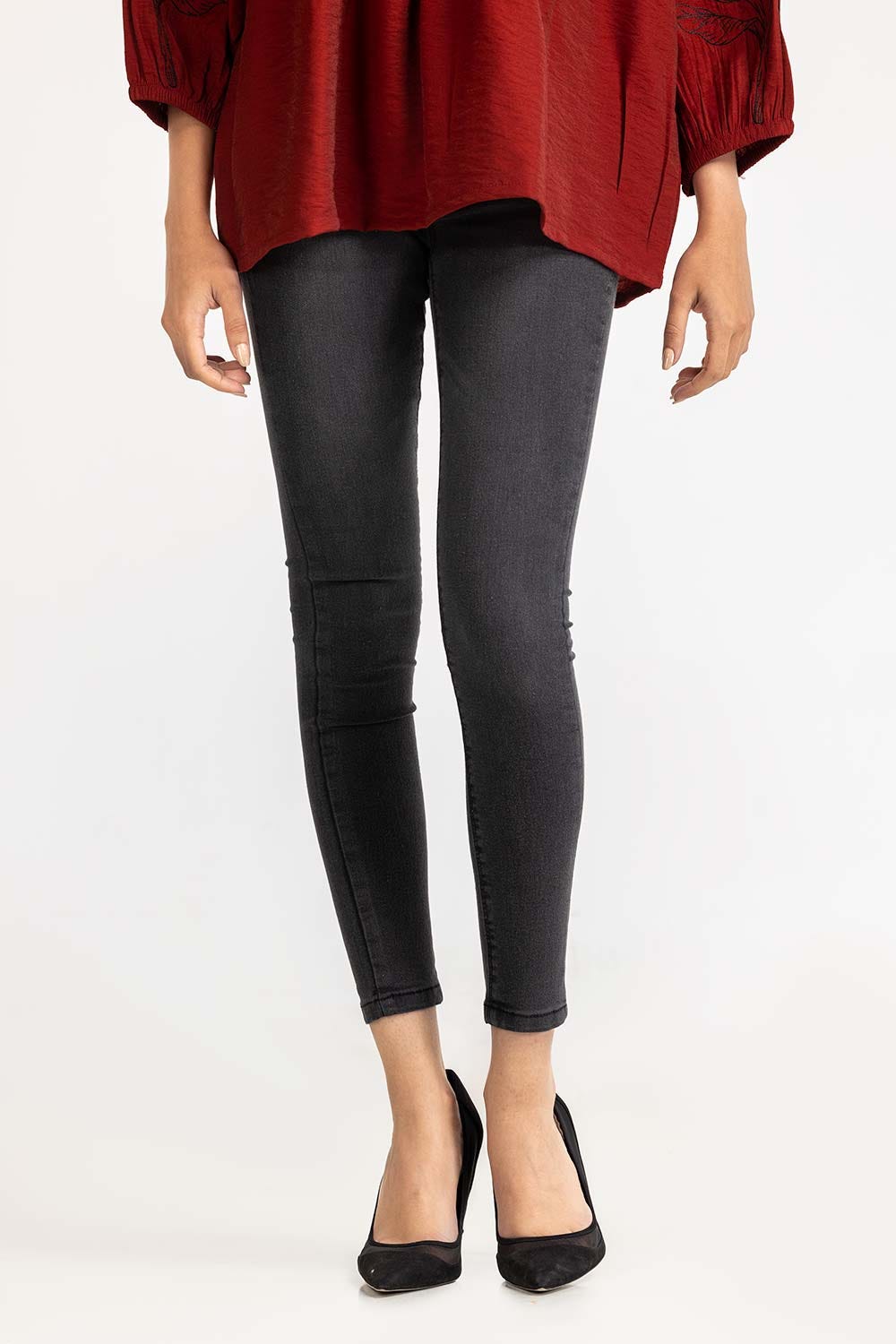 Grey Denim Jeans