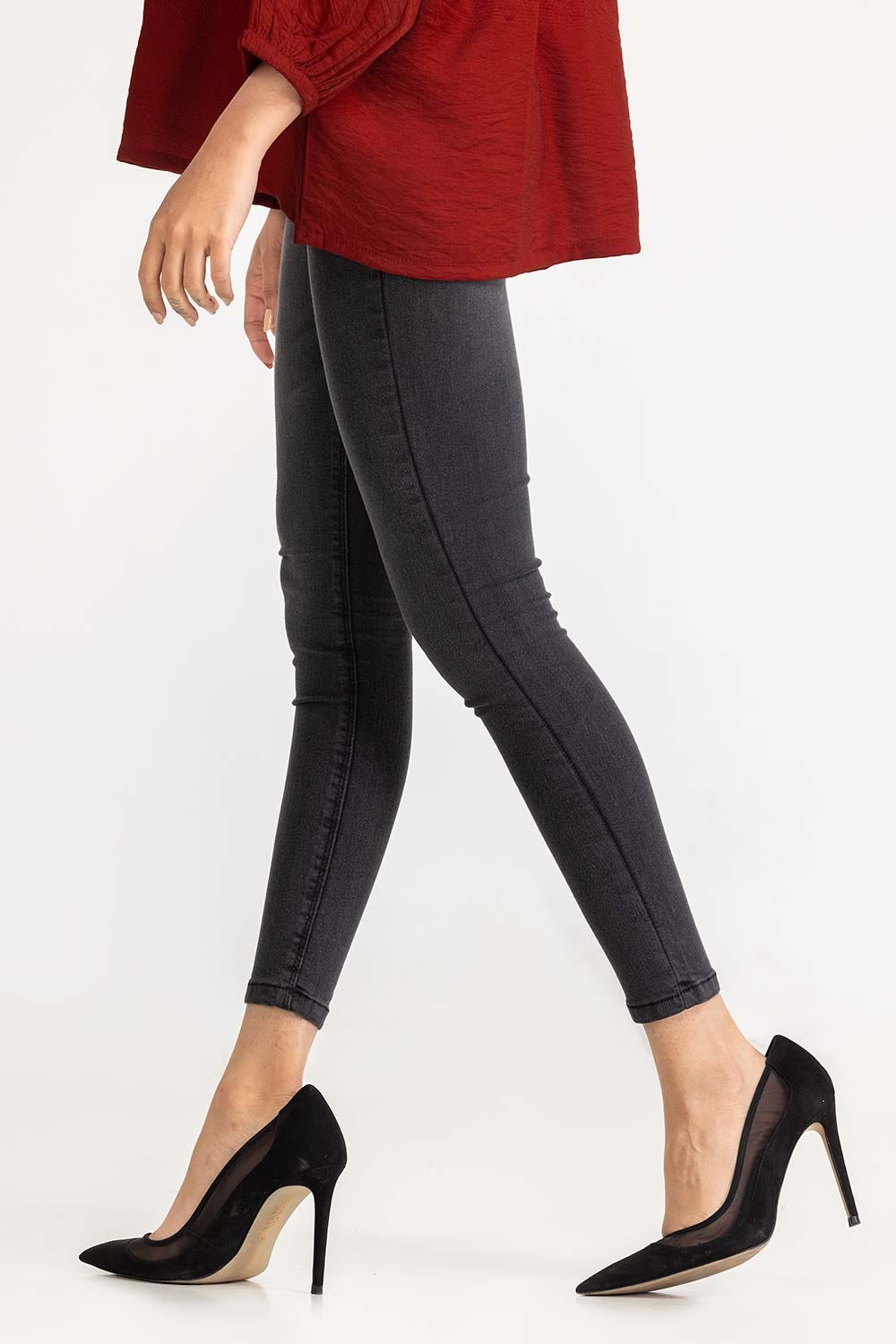 Grey Denim Jeans