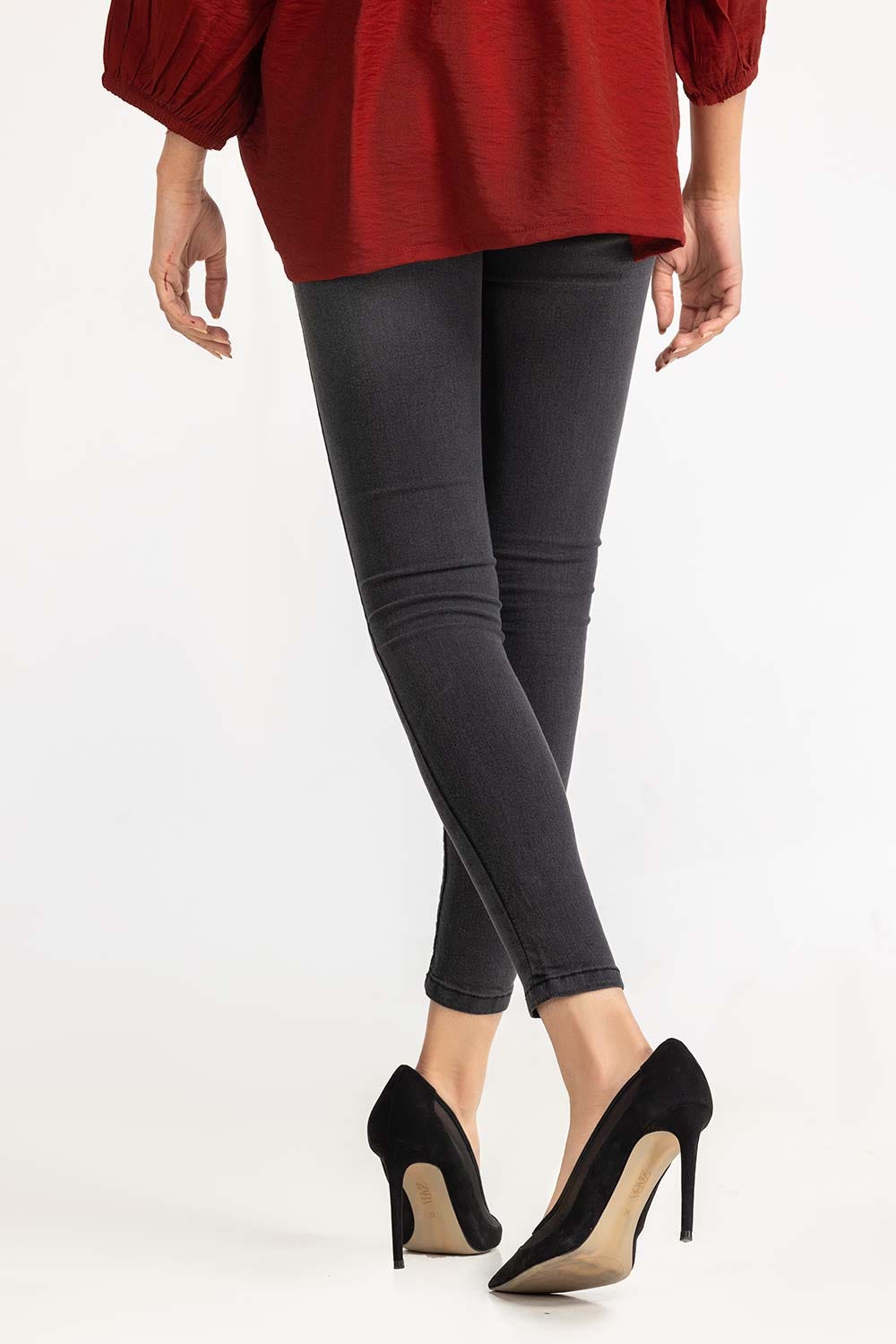 Grey Denim Jeans