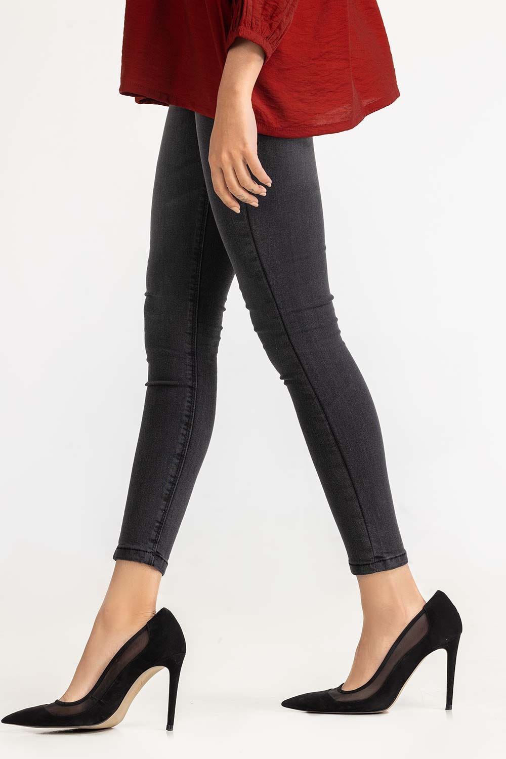 Grey Denim Jeans