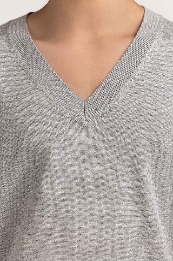 Grey Fashion Sweater