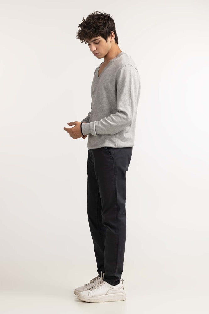 Grey Fashion Sweater