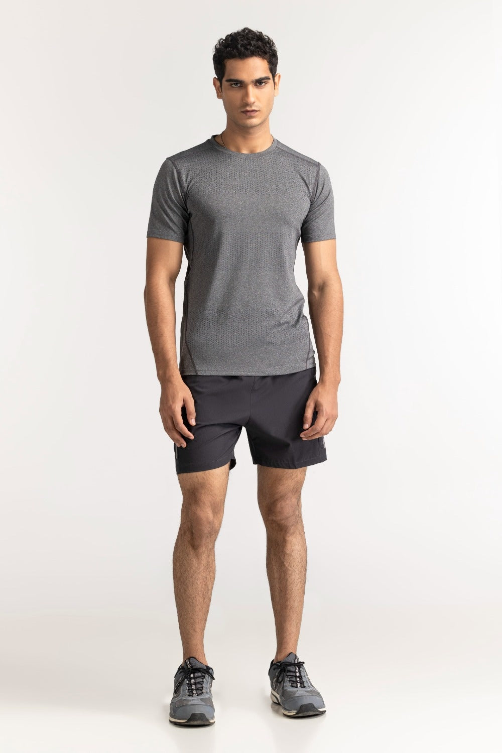 Grey Textured Tee